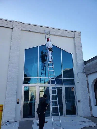 London Muslim Mosque exterior painting — photo 8 of 15