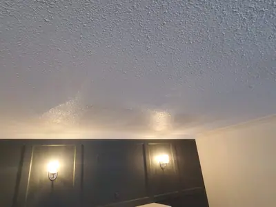 Interior ceiling repair and textured finish — photo 4 of 5