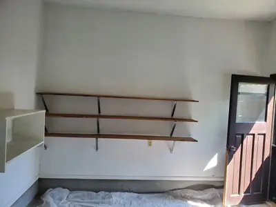 Garage interior painting and shelving — photo 2 of 4