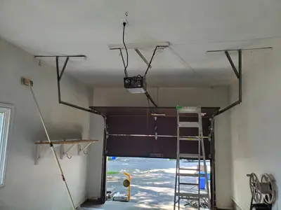 Garage interior painting and shelving — photo 4 of 4